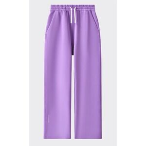Moodytiger Girls Sport Pants Whelan Purple Wide Leg Drawstring Size 14 160cm NWT